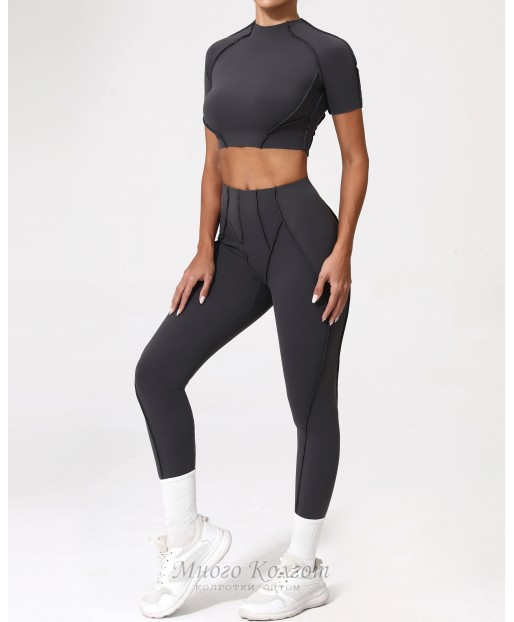Жіночий комплект T-shirt + leggings Skin model 153